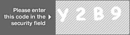 captcha code for visual authentication  letter Y number 2 letter B number 9