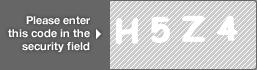 captcha code for visual authentication  letter H number 5 letter Z number 4