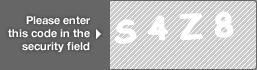 captcha code for visual authentication  letter S number 4 letter Z number 8