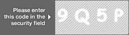 captcha code for visual authentication  number 9 letter Q number 5 letter P