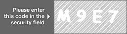 captcha code for visual authentication  letter M number 9 letter E number 7