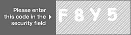captcha code for visual authentication  letter F number 8 letter Y number 5
