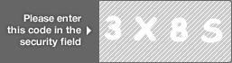captcha code for visual authentication  number 3 letter X number 8 letter S