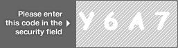 captcha code for visual authentication  letter Y number 6 letter A number 7