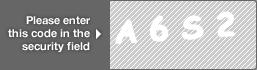 captcha code for visual authentication  letter A number 6 letter S number 2