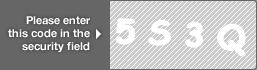 captcha code for visual authentication  number 5 letter S number 3 letter Q