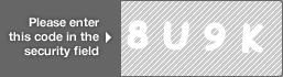 captcha code for visual authentication  number 8 letter U number 9 letter K